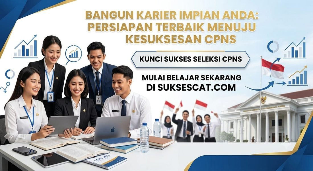 Banner Latihan CAT CPNS dan Sekolah Kedinasan